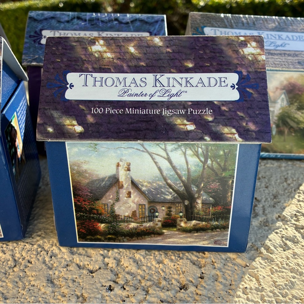 Thomas Kinkade Mini Puzzle Collection - Picture 2 of 15
